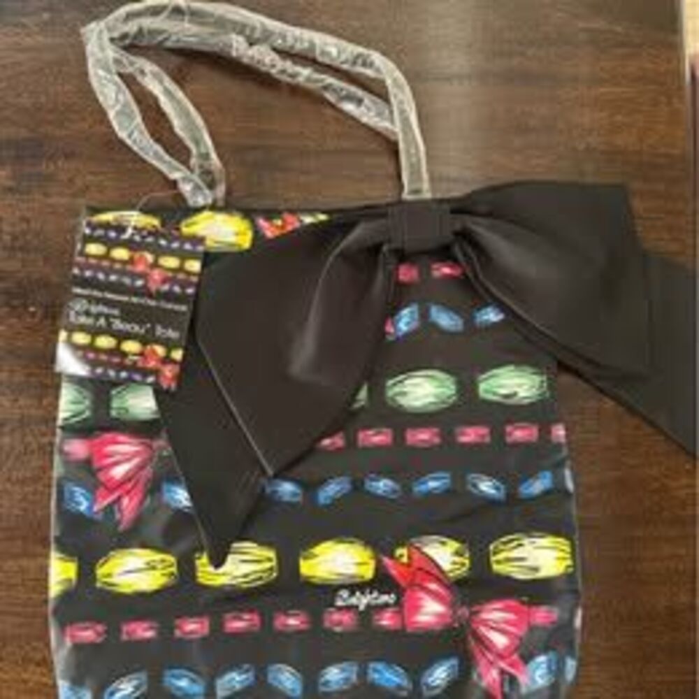 Brighton Take a “Beau” Hand-painted Tote NWT